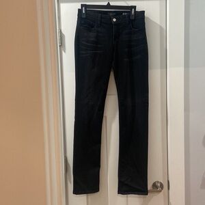 Vizcaino Black Denim Jeans size 26 EUC